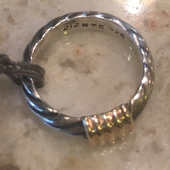 DAVID YURMAN Cable Garnett Stacking Rings - Picture 2 of 3